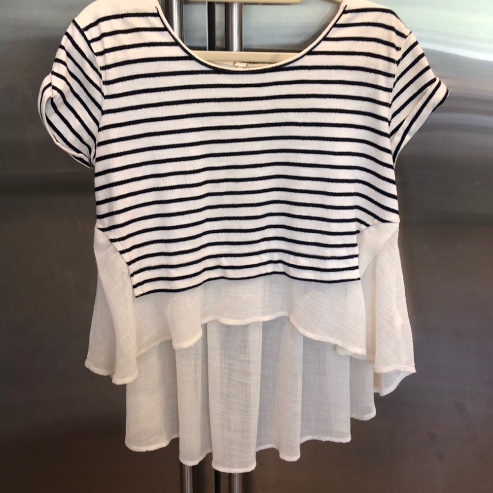 Free People striped top